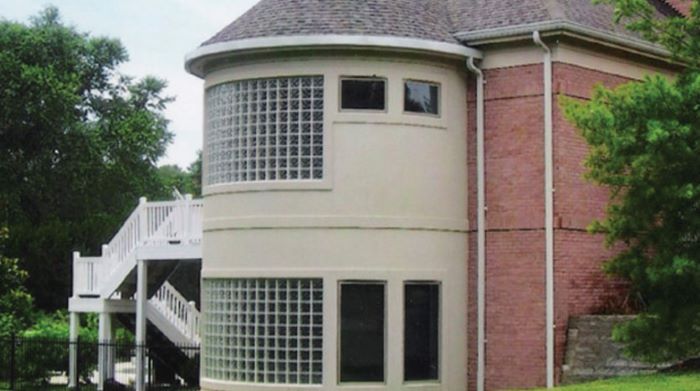 Gạch thuỷ tinh lấy sáng an toàn cho mọi sự cháy